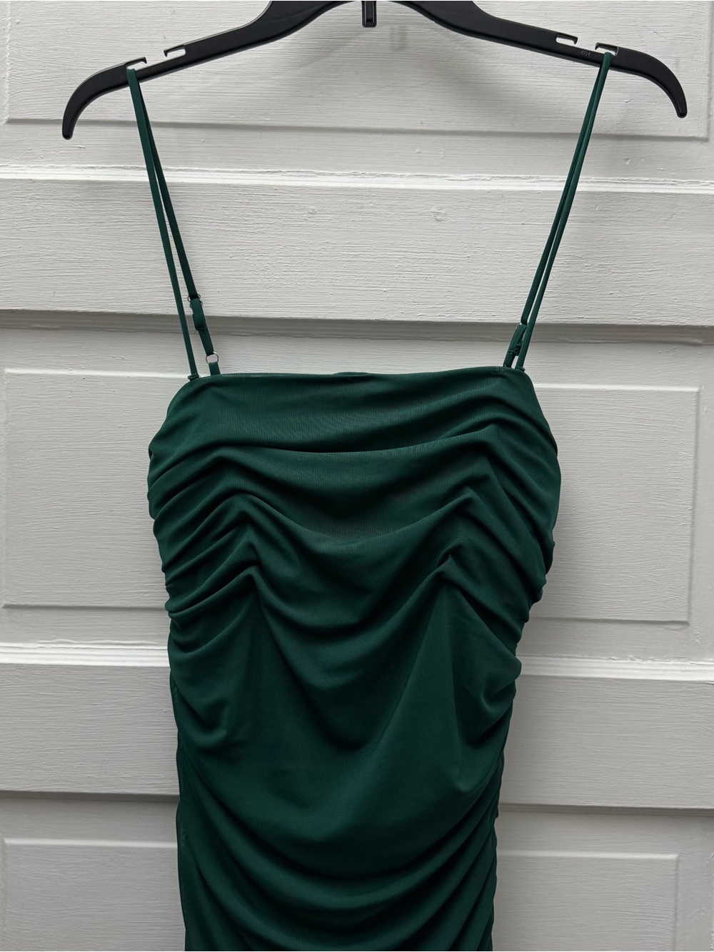 That’s So Fetch Green Ruched Bodycon Midi Dress Underwire US 12 - Picture 3 of 11